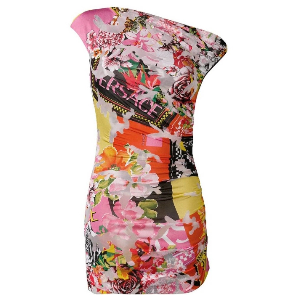 Versace Dress sz 38 Floral Mania Sleeveless - Picture 7 of 11